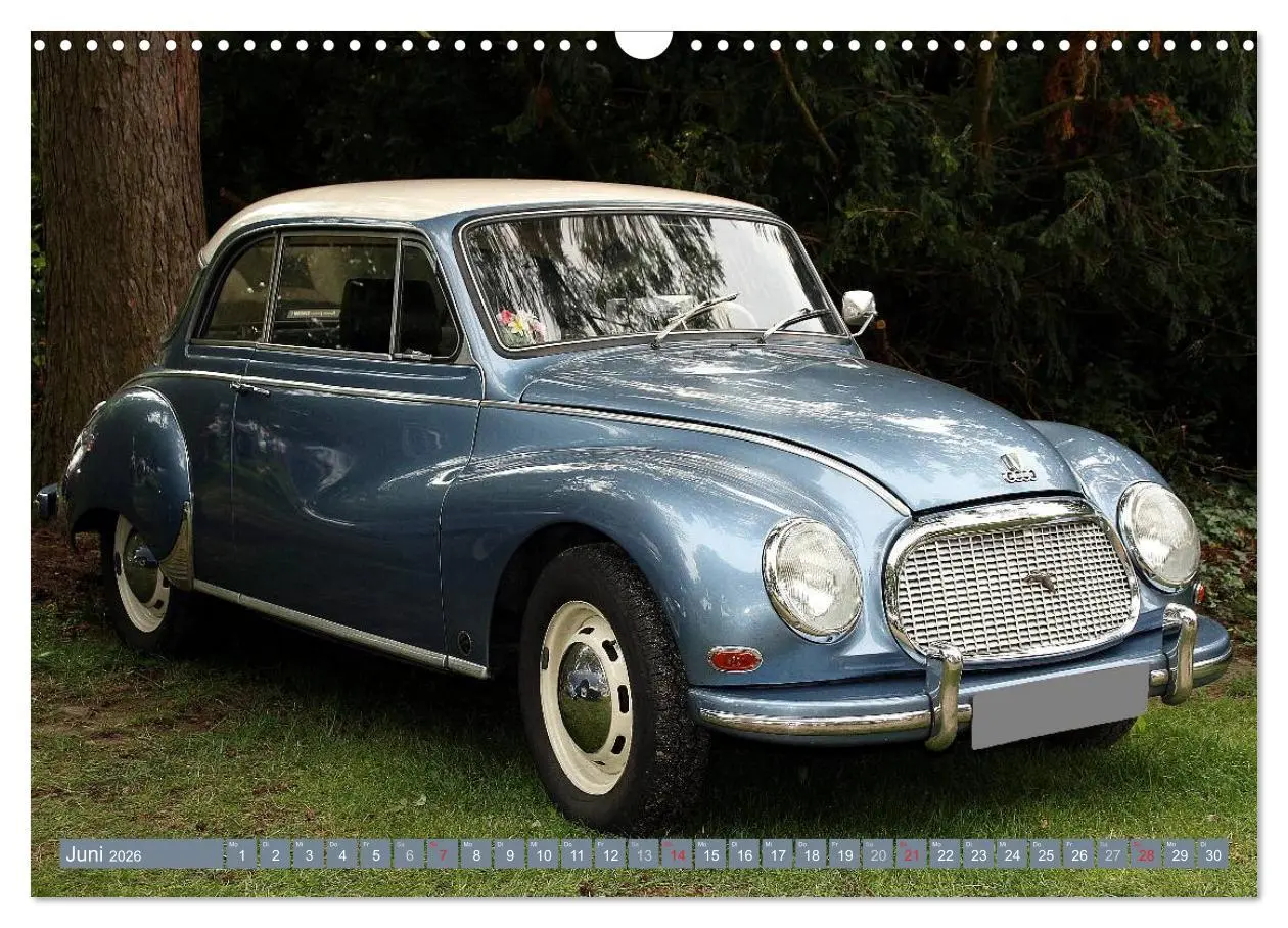 Bild: 9783457967126 | Oldtimer vergangenger Jahrzehnte (Wandkalender 2026 DIN A3 quer),...