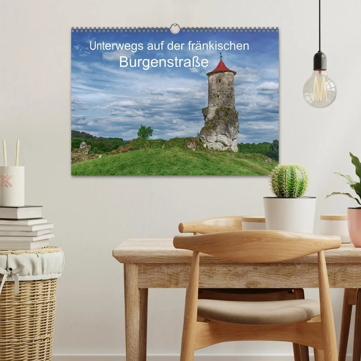 Bild: 9783516057126 | Unterwegs auf der fränkischen Burgenstraße (Wandkalender 2026 DIN...
