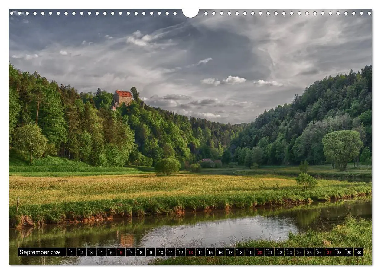 Bild: 9783516057126 | Unterwegs auf der fränkischen Burgenstraße (Wandkalender 2026 DIN...
