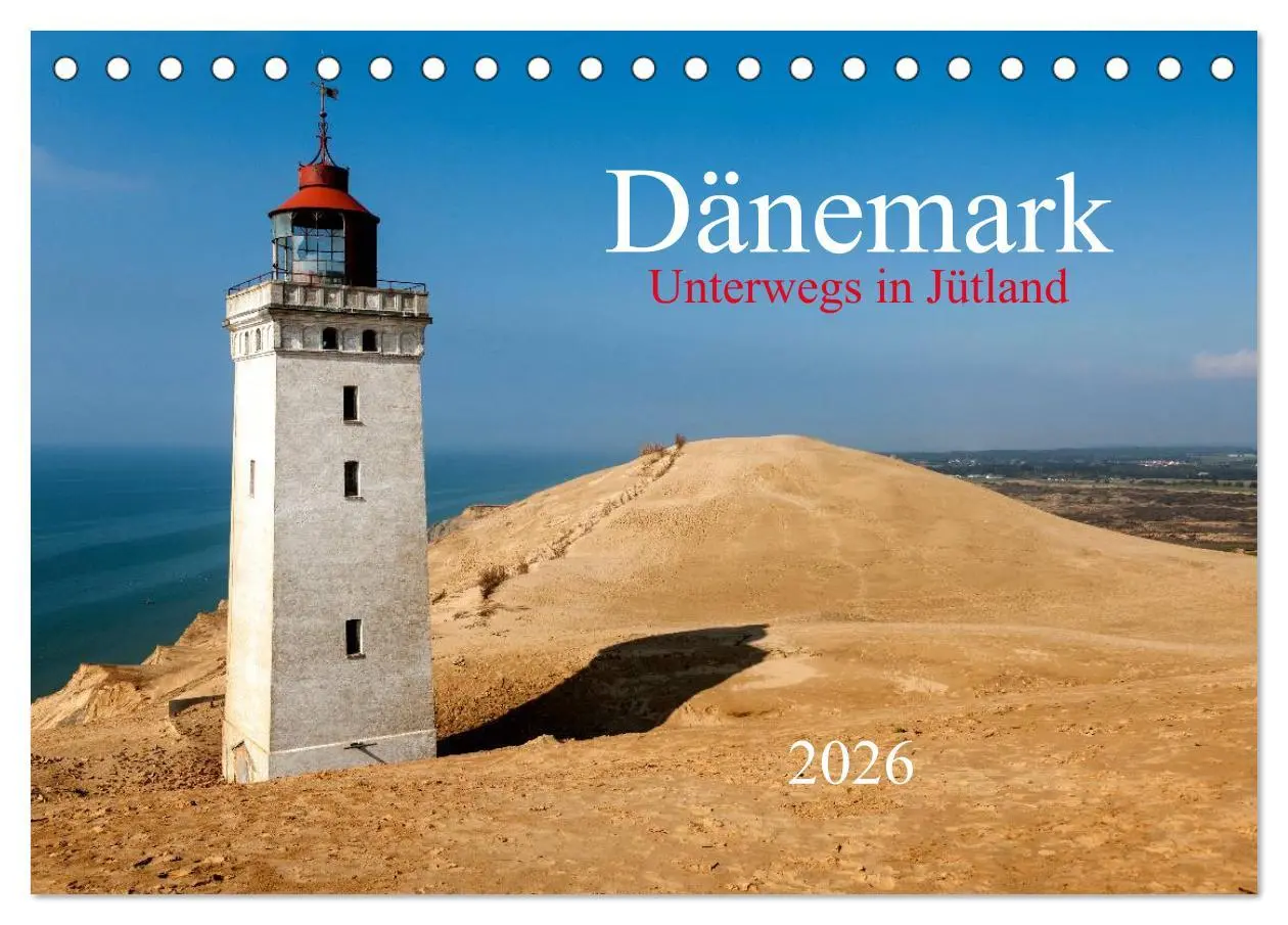 Cover: 9783516127126 | Dänemark - Unterwegs in Jütland 2026 (Tischkalender 2026 DIN A5...