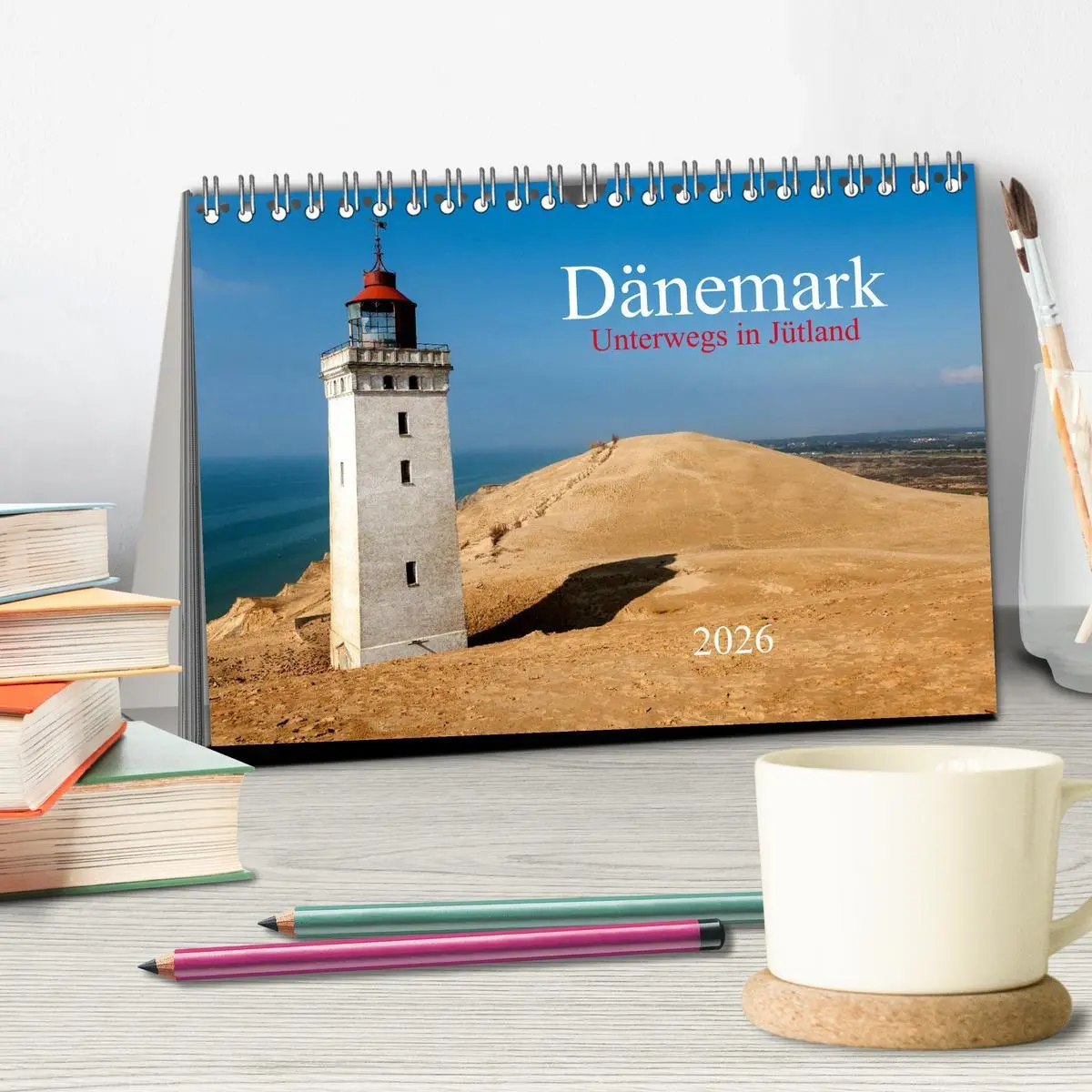 Bild: 9783516127126 | Dänemark - Unterwegs in Jütland 2026 (Tischkalender 2026 DIN A5...