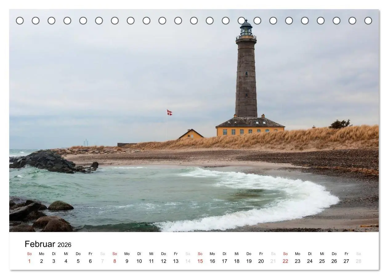 Bild: 9783516127126 | Dänemark - Unterwegs in Jütland 2026 (Tischkalender 2026 DIN A5...