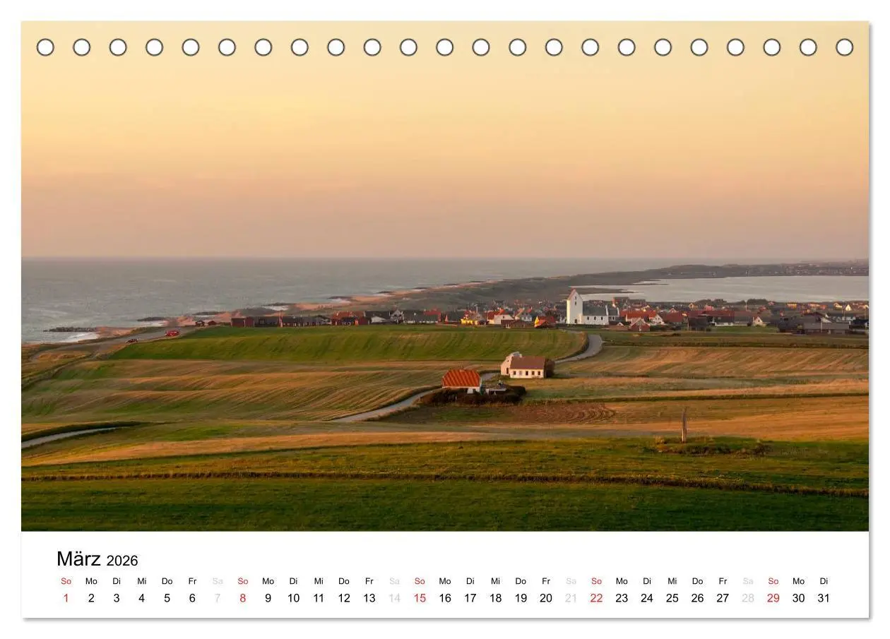 Bild: 9783516127126 | Dänemark - Unterwegs in Jütland 2026 (Tischkalender 2026 DIN A5...