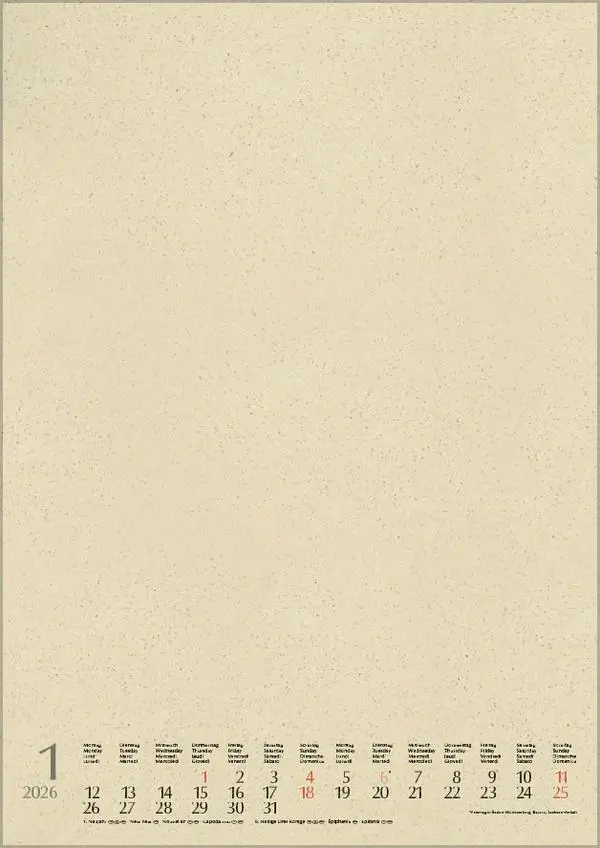 Bild: 9783731887126 | Foto-Malen-Basteln Bastelkalender A4 Graspapier 2026 | Verlag Korsch