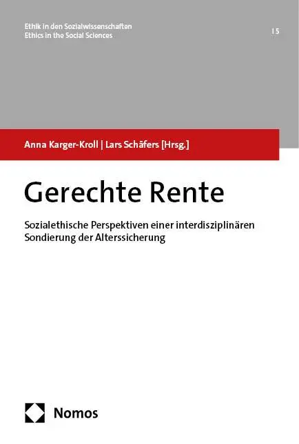 Cover: 9783756017126 | Gerechte Rente | Anna Karger-Kroll (u. a.) | Taschenbuch | 338 S.