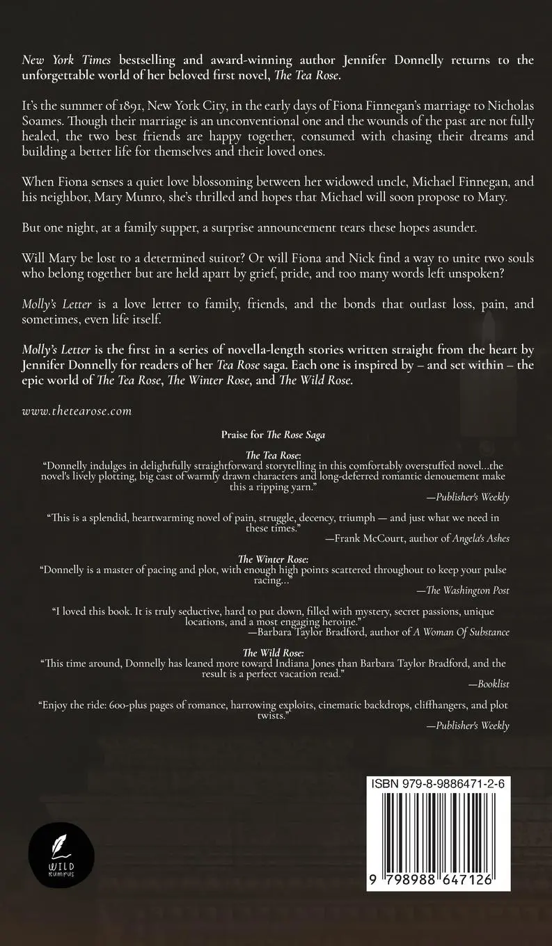 Rückseite: 9798988647126 | Molly's Letter (A Tea Rose Story) | Jennifer Donnelly | Buch | 2023