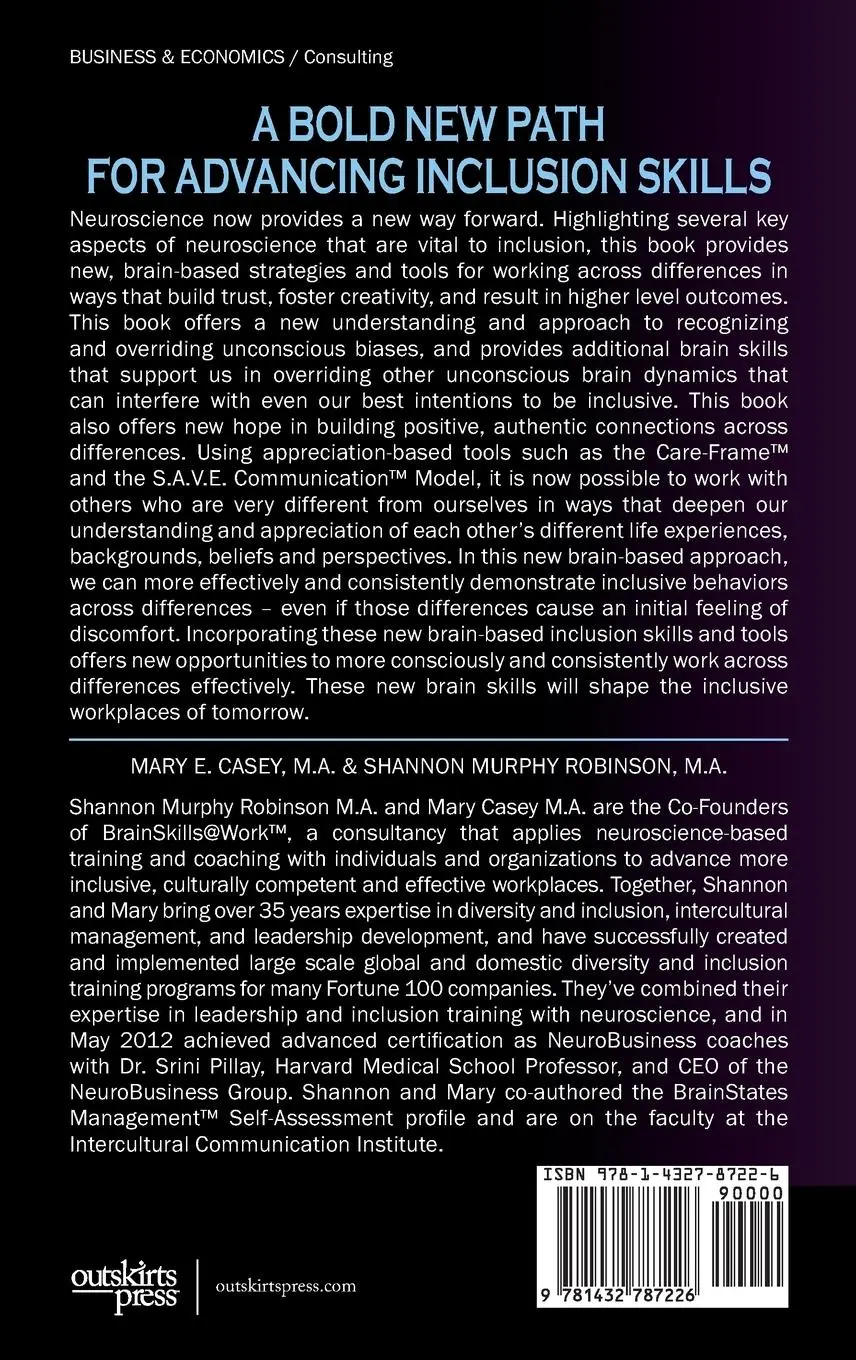 Rückseite: 9781432787226 | Neuroscience of Inclusion | New Skills for New Times | Casey (u. a.)