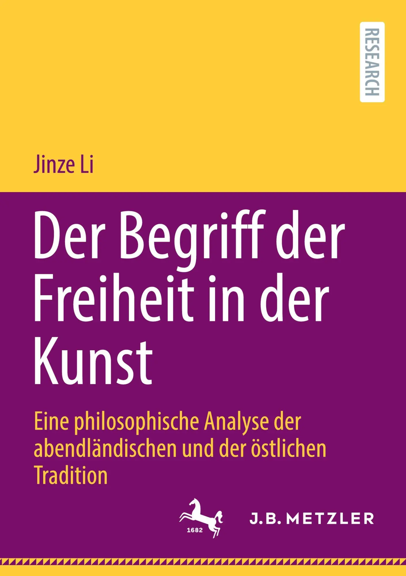 Cover: 9783662717226 | Der Begriff der Freiheit in der Kunst | Jinze Li | Taschenbuch | xi