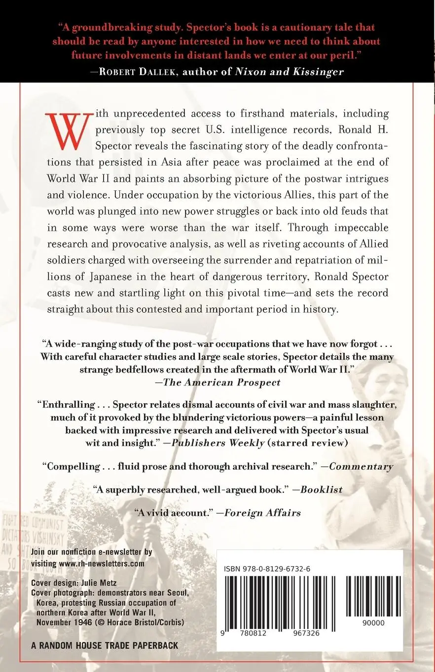 Rückseite: 9780812967326 | In the Ruins of Empire | Ronald Spector | Taschenbuch | Englisch