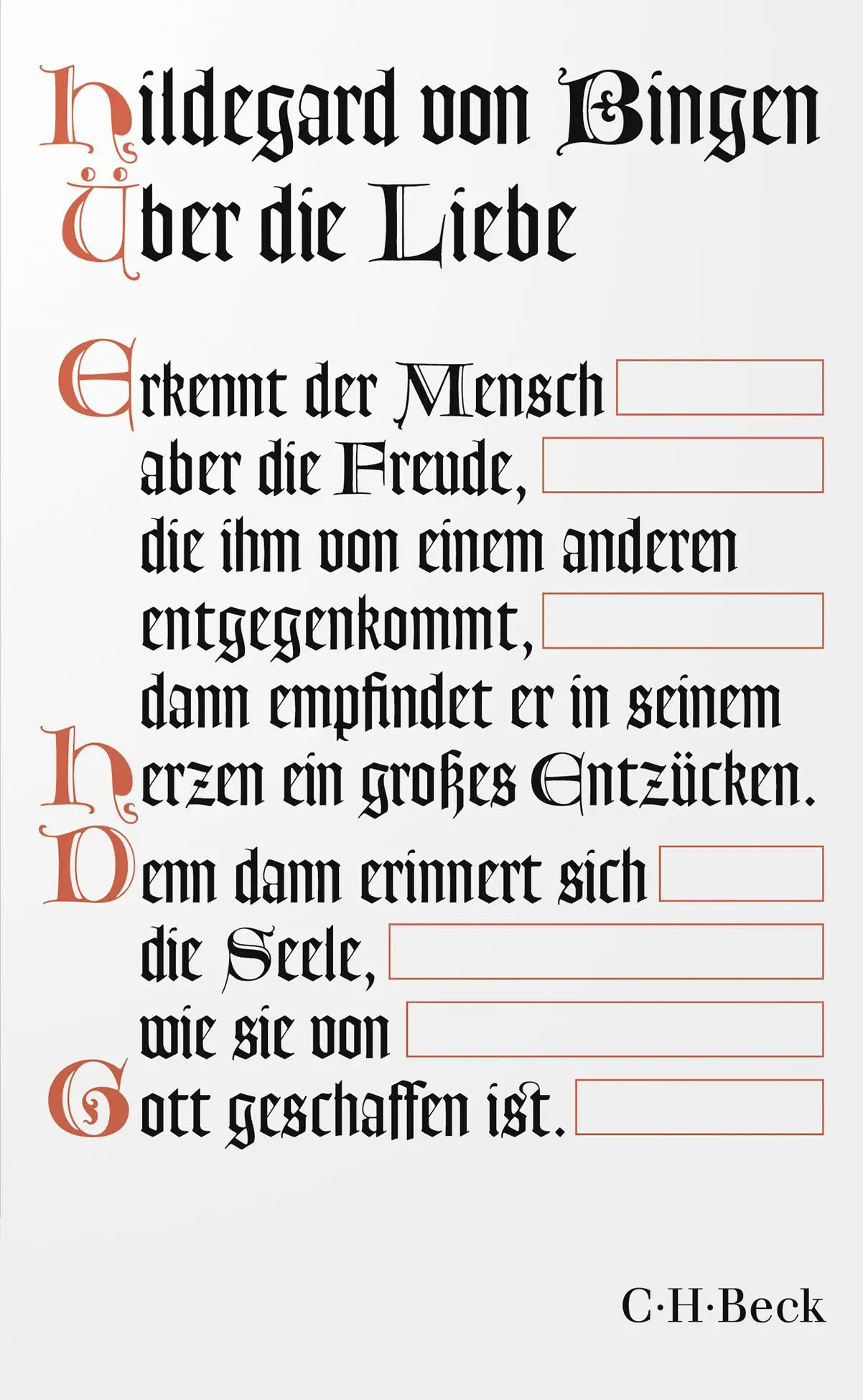 Cover: 9783406837326 | Über die Liebe | Hildegard Von Bingen | Taschenbuch | 112 S. | Deutsch