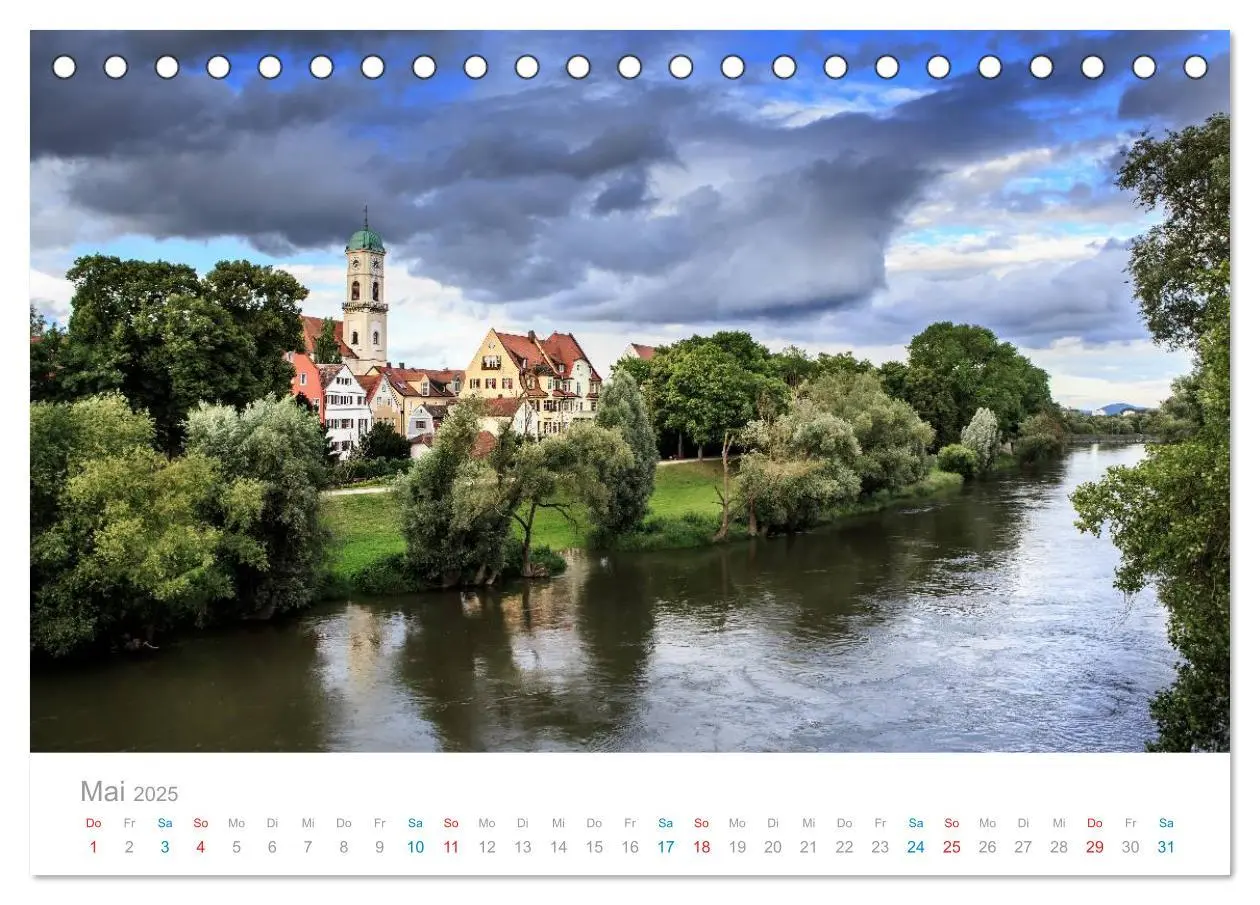 Bild: 9783435477326 | Regensburg - Welterbestadt an der Donau (Tischkalender 2025 DIN A5...