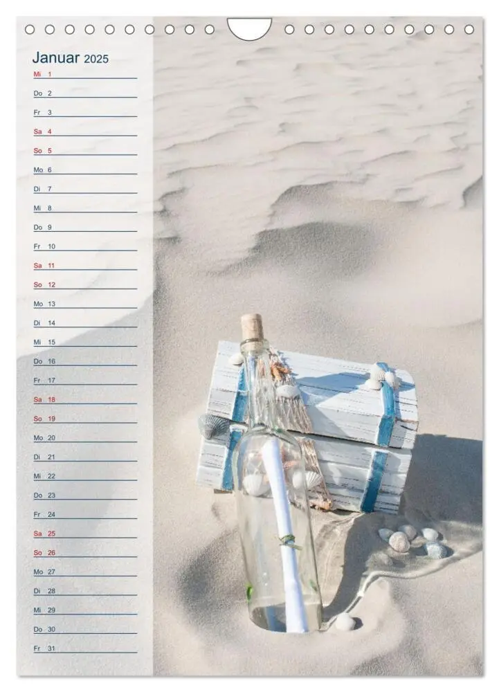 Bild: 9783435927326 | Maritim - Geburtstagskalender (Wandkalender 2025 DIN A4 hoch),...