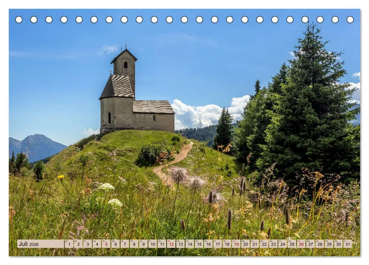 Bild: 9783457497326 | Südtirol - Meraner Land (Tischkalender 2026 DIN A5 quer), CALVENDO...