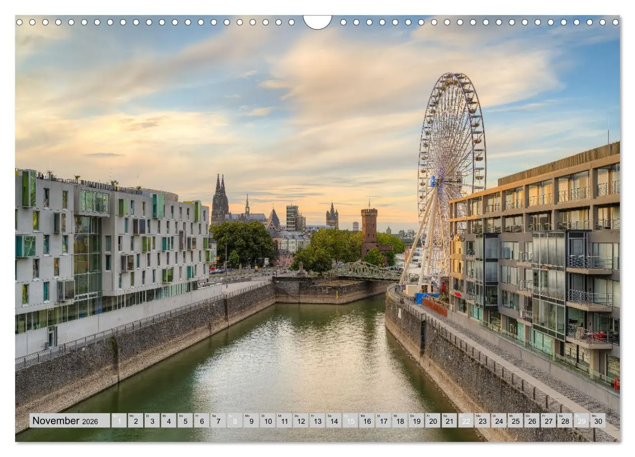 Bild: 9783457637326 | Wunderschönes Köln (Wandkalender 2026 DIN A3 quer), CALVENDO...
