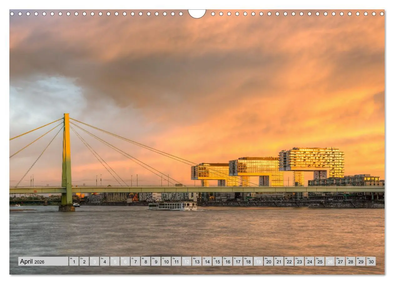 Bild: 9783457637326 | Wunderschönes Köln (Wandkalender 2026 DIN A3 quer), CALVENDO...