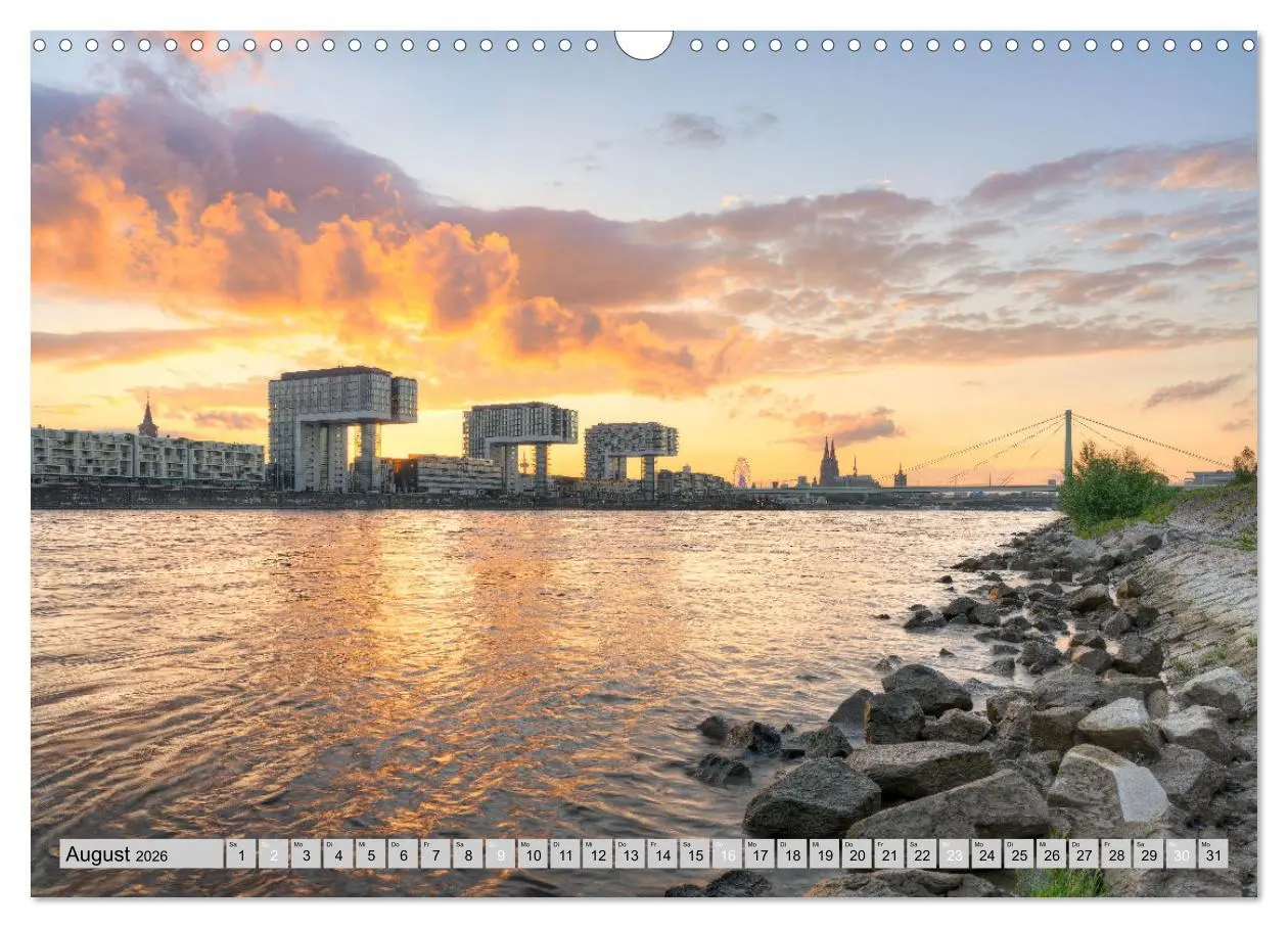 Bild: 9783457637326 | Wunderschönes Köln (Wandkalender 2026 DIN A3 quer), CALVENDO...