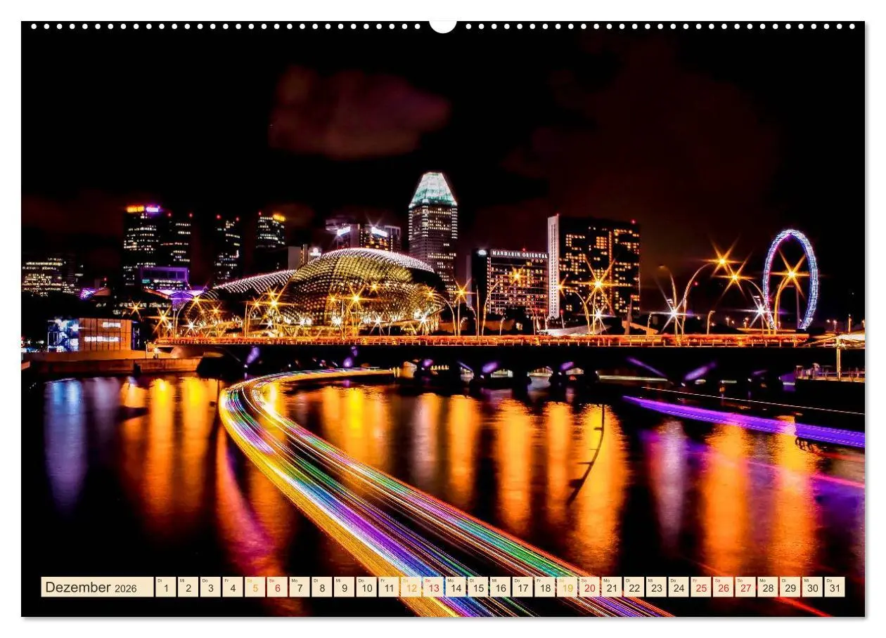 Bild: 9783457947326 | Metropolen der Welt - Skylines in der Nacht (Wandkalender 2026 DIN...