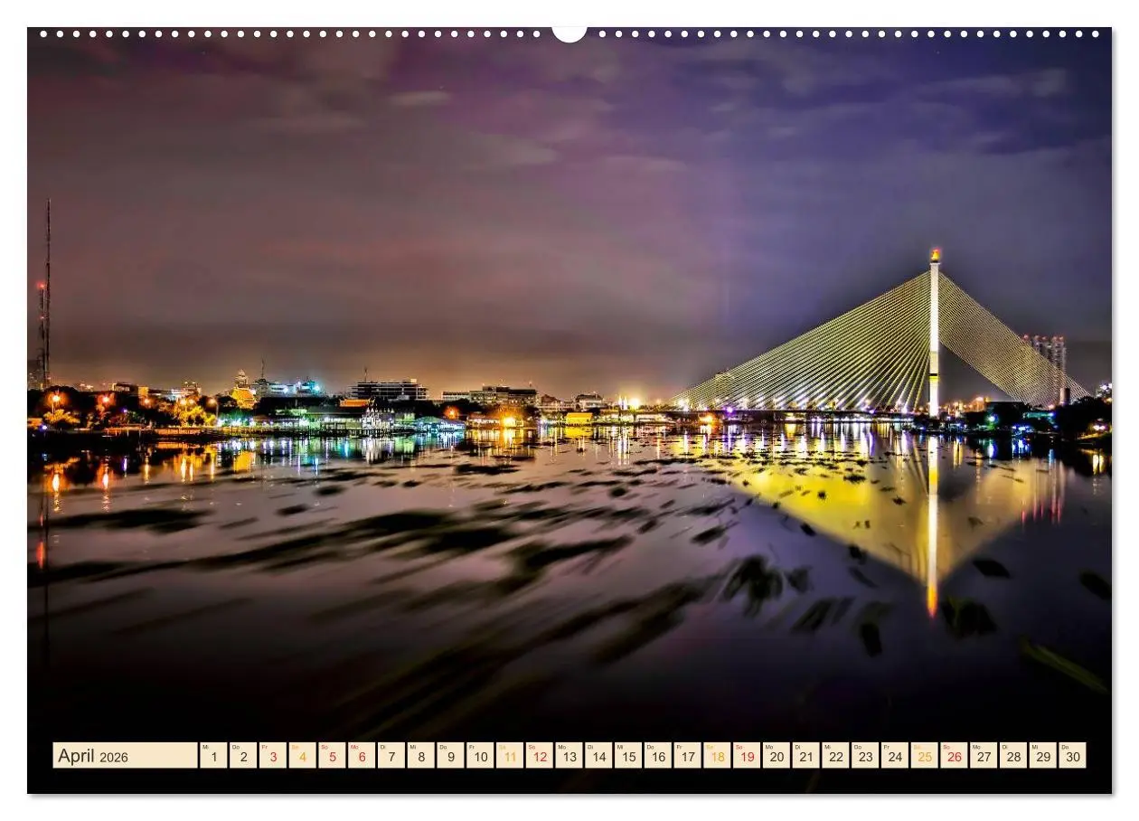 Bild: 9783457947326 | Metropolen der Welt - Skylines in der Nacht (Wandkalender 2026 DIN...