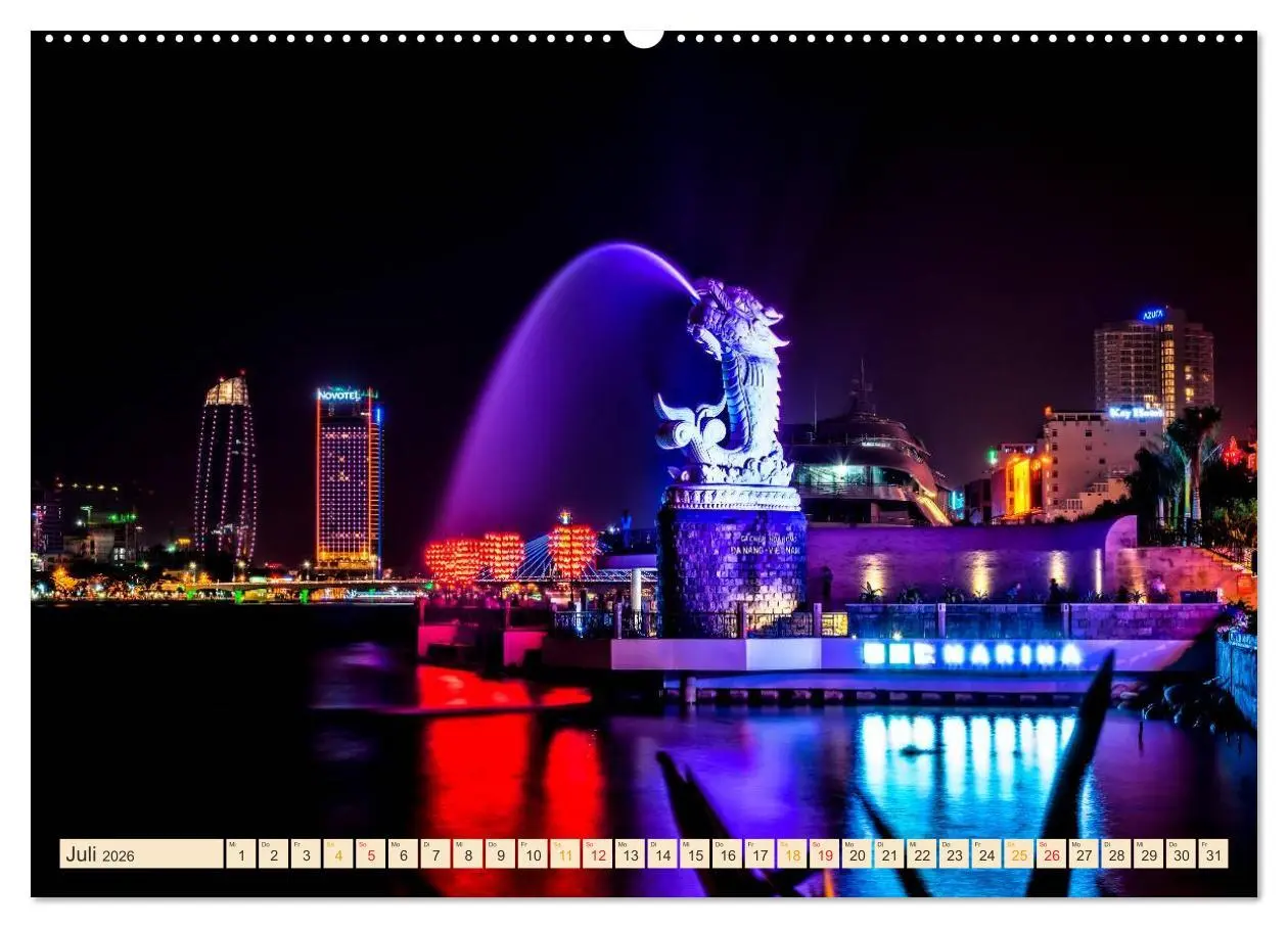 Bild: 9783457947326 | Metropolen der Welt - Skylines in der Nacht (Wandkalender 2026 DIN...