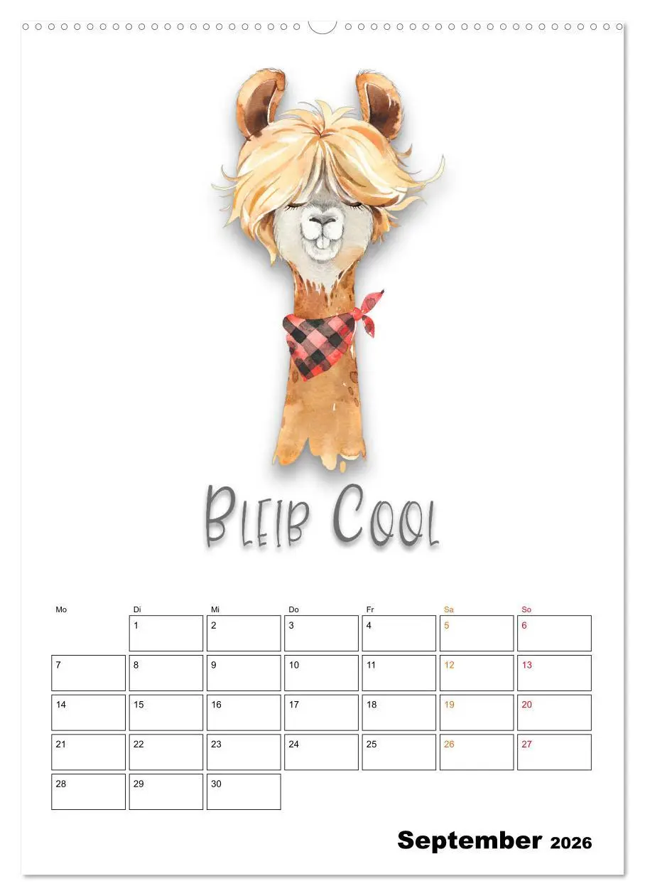 Bild: 9783516347326 | Bleib cool - Gute-Laune-Kalender (hochwertiger Premium Wandkalender...