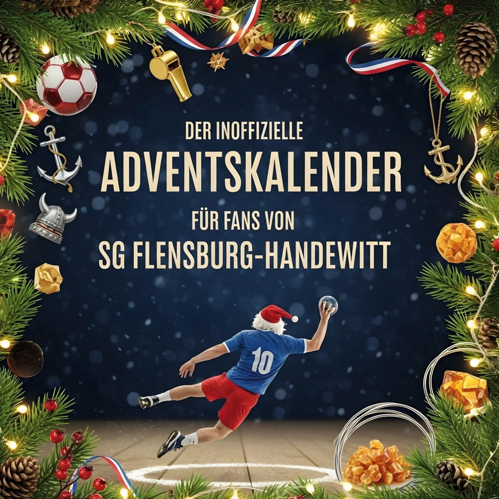 Cover: 9783695307326 | Der inoffizielle Adventskalender für Fans von SG Flensburg-Handewitt