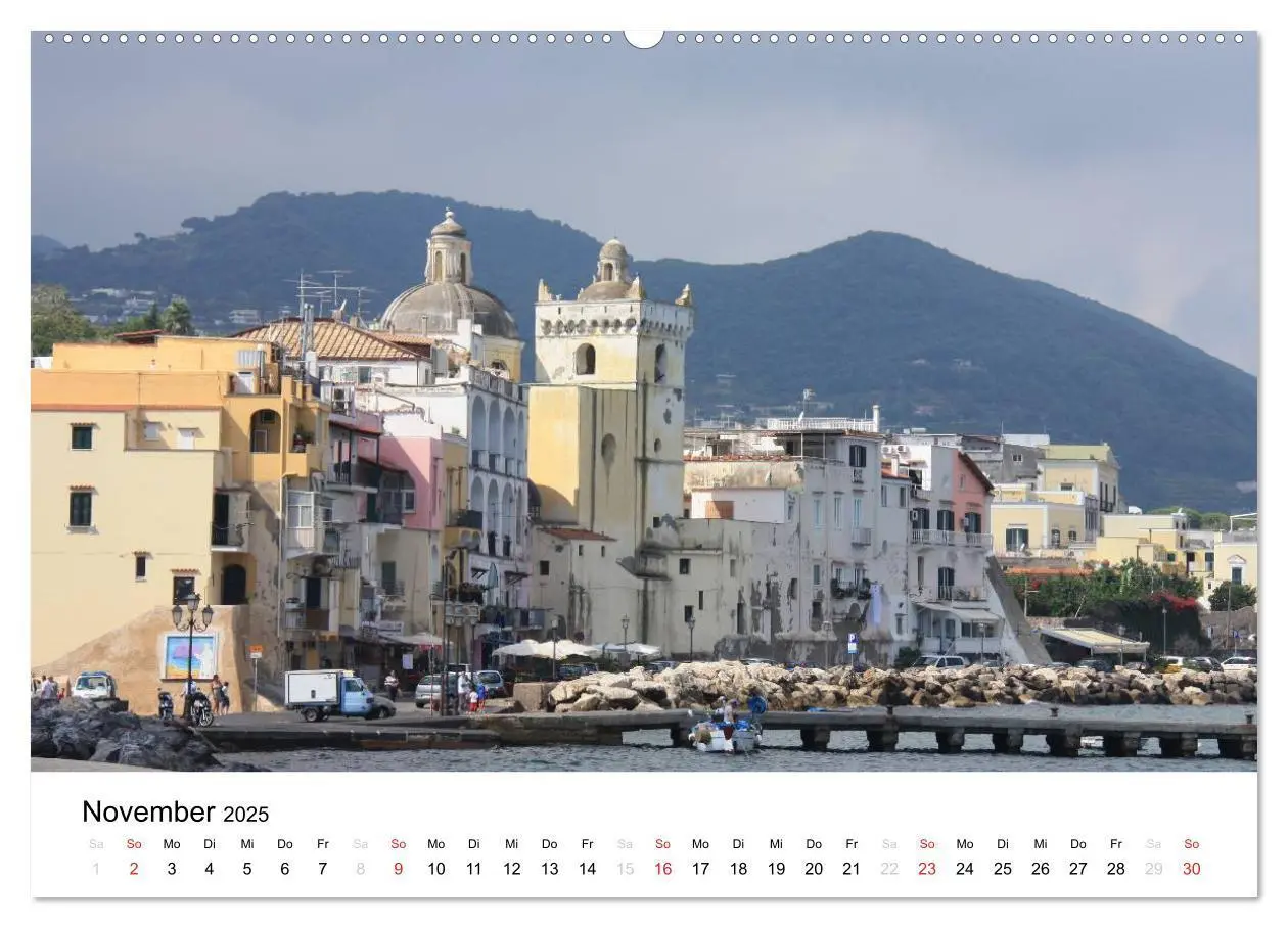 Bild: 9783435777426 | Ischia (hochwertiger Premium Wandkalender 2025 DIN A2 quer),...