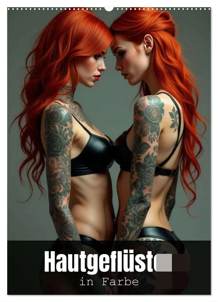 Cover: 9783457247426 | Hautgeflüster in Farbe (Wandkalender 2026 DIN A2 hoch), CALVENDO...