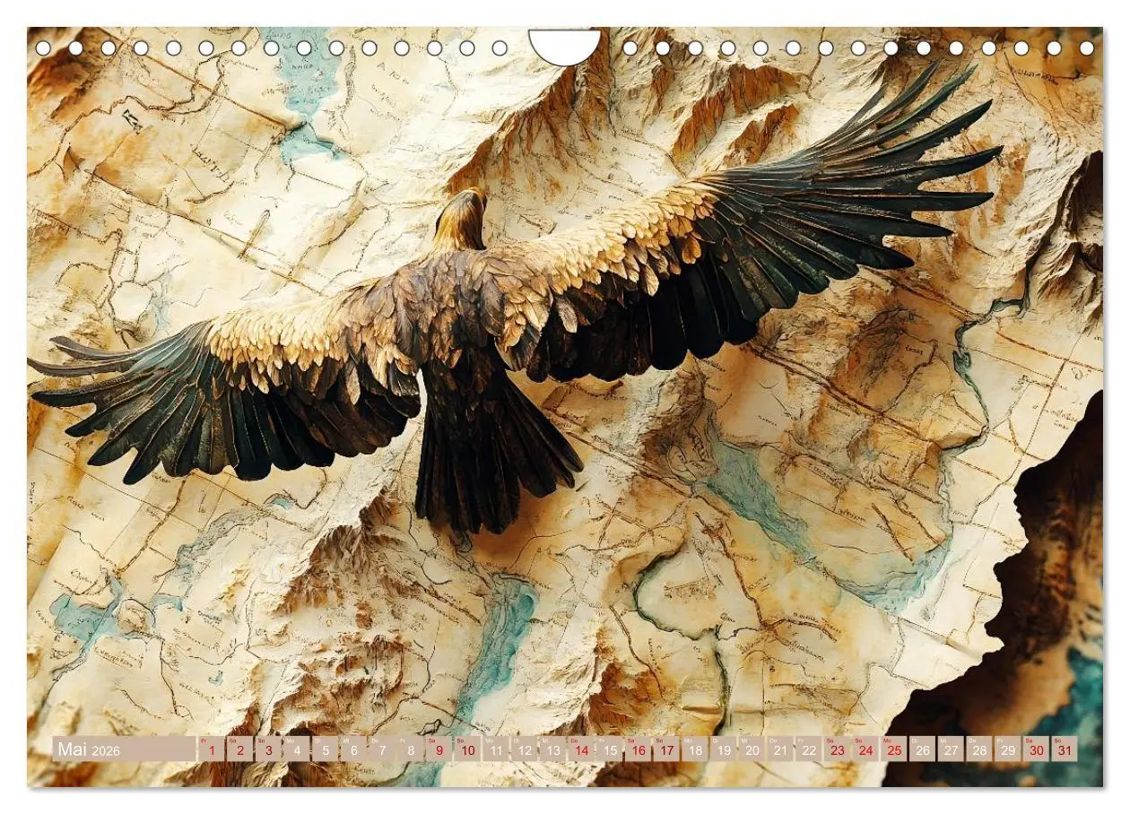 Bild: 9783457317426 | Geheimnisvolle Landkarten (Wandkalender 2026 DIN A4 quer), CALVENDO...