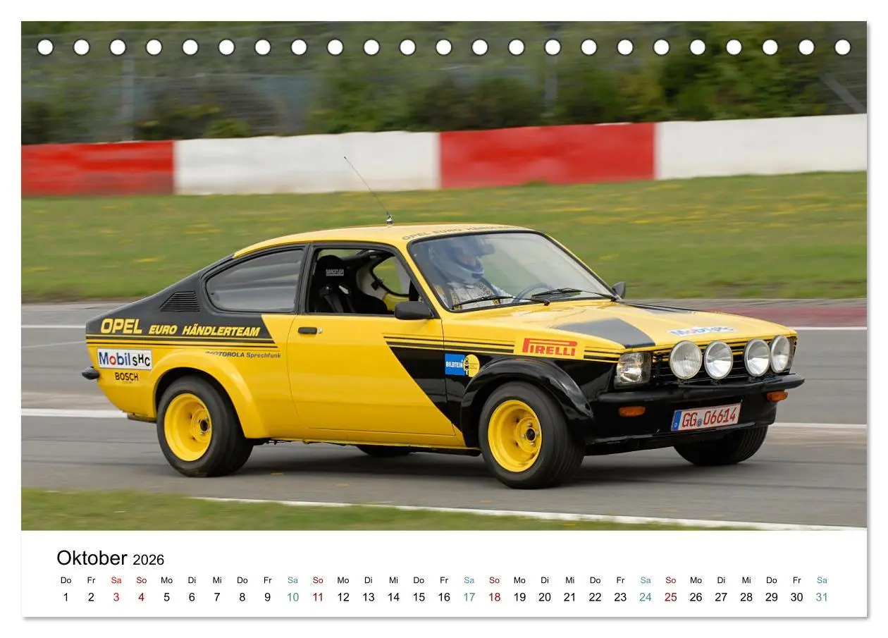 Bild: 9783457487426 | Autos der 70er (Tischkalender 2026 DIN A5 quer), CALVENDO...