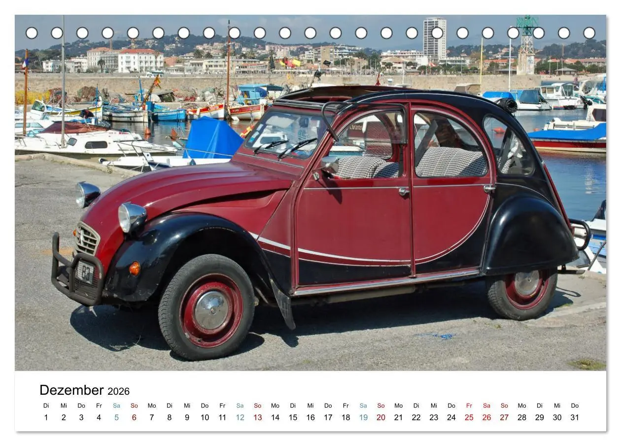 Bild: 9783457487426 | Autos der 70er (Tischkalender 2026 DIN A5 quer), CALVENDO...