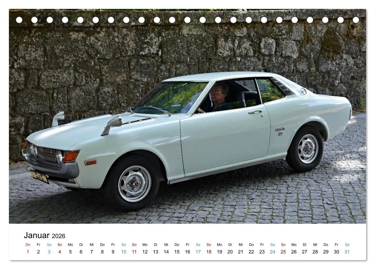 Bild: 9783457487426 | Autos der 70er (Tischkalender 2026 DIN A5 quer), CALVENDO...