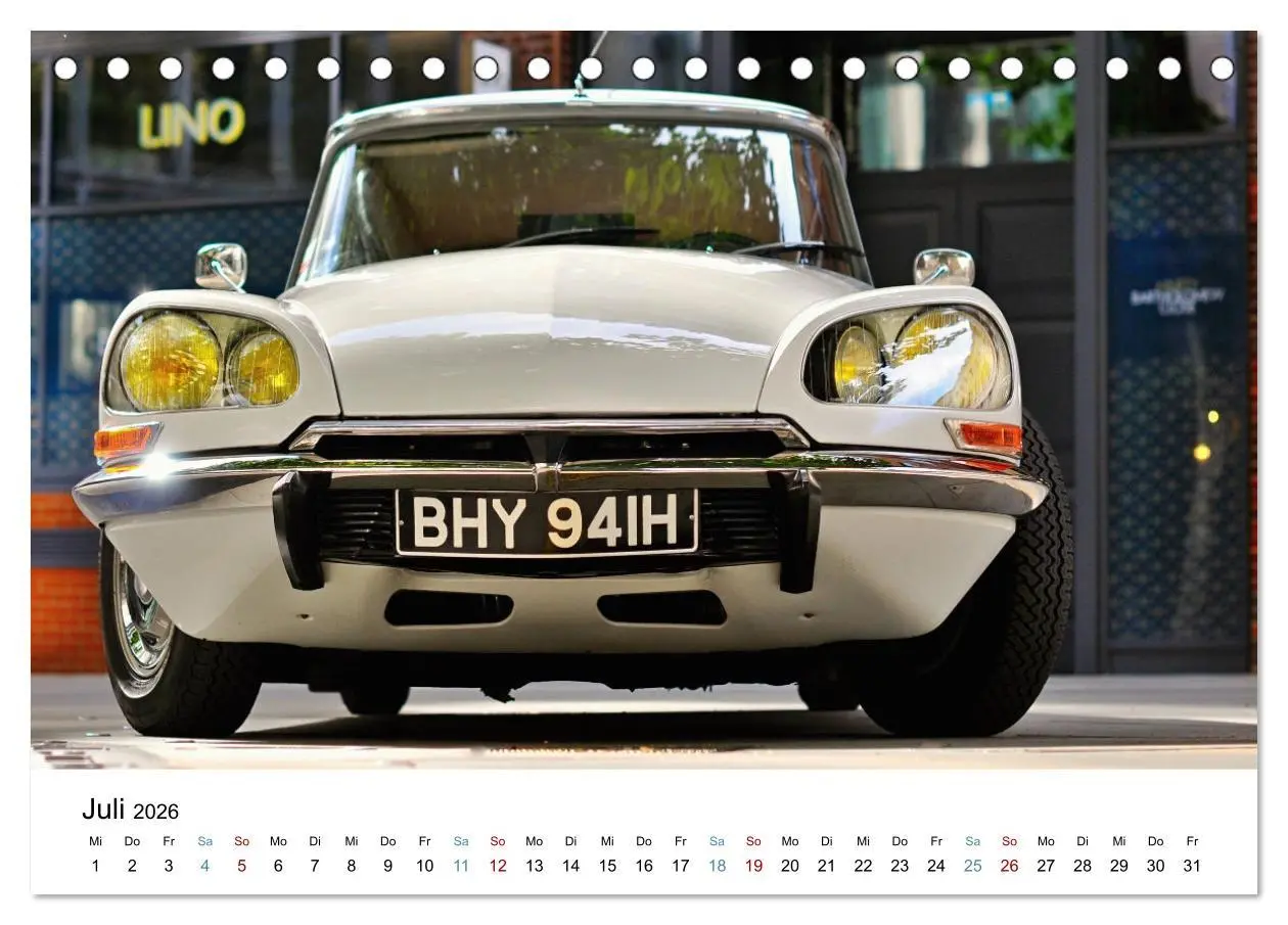 Bild: 9783457487426 | Autos der 70er (Tischkalender 2026 DIN A5 quer), CALVENDO...