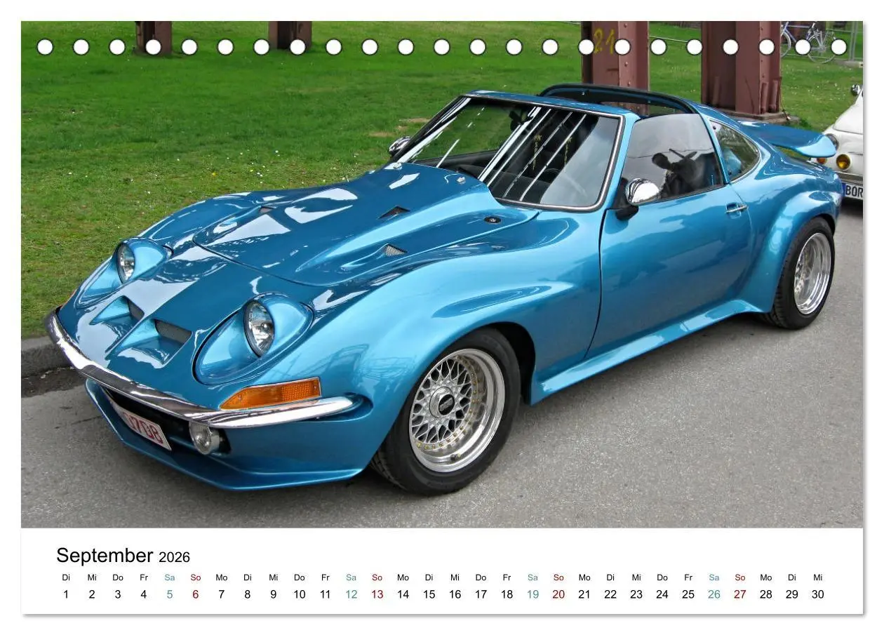Bild: 9783457487426 | Autos der 70er (Tischkalender 2026 DIN A5 quer), CALVENDO...