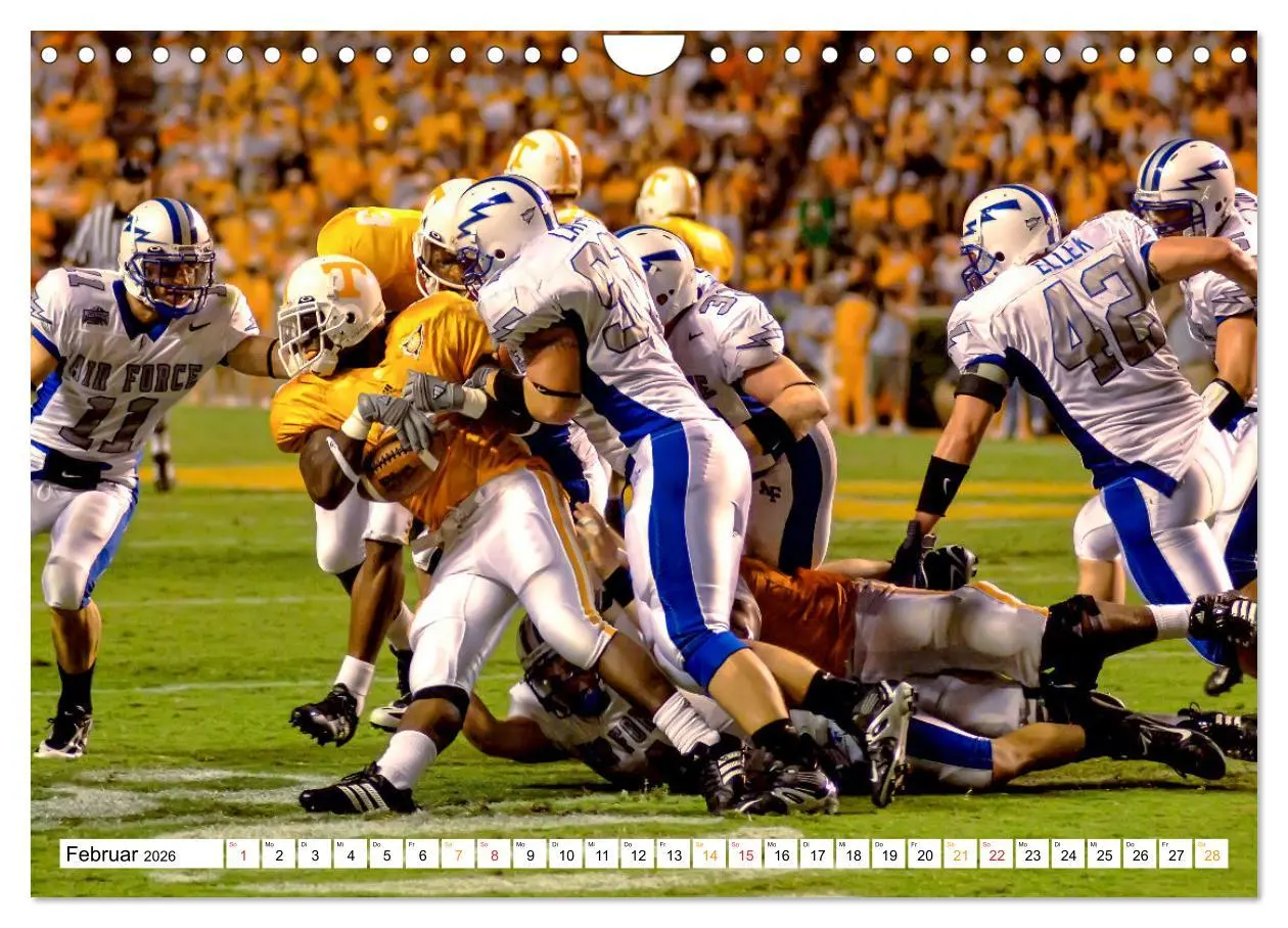 Bild: 9783457557426 | American Football - mein Sport (Wandkalender 2026 DIN A4 quer),...
