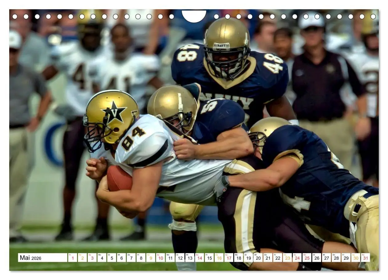 Bild: 9783457557426 | American Football - mein Sport (Wandkalender 2026 DIN A4 quer),...