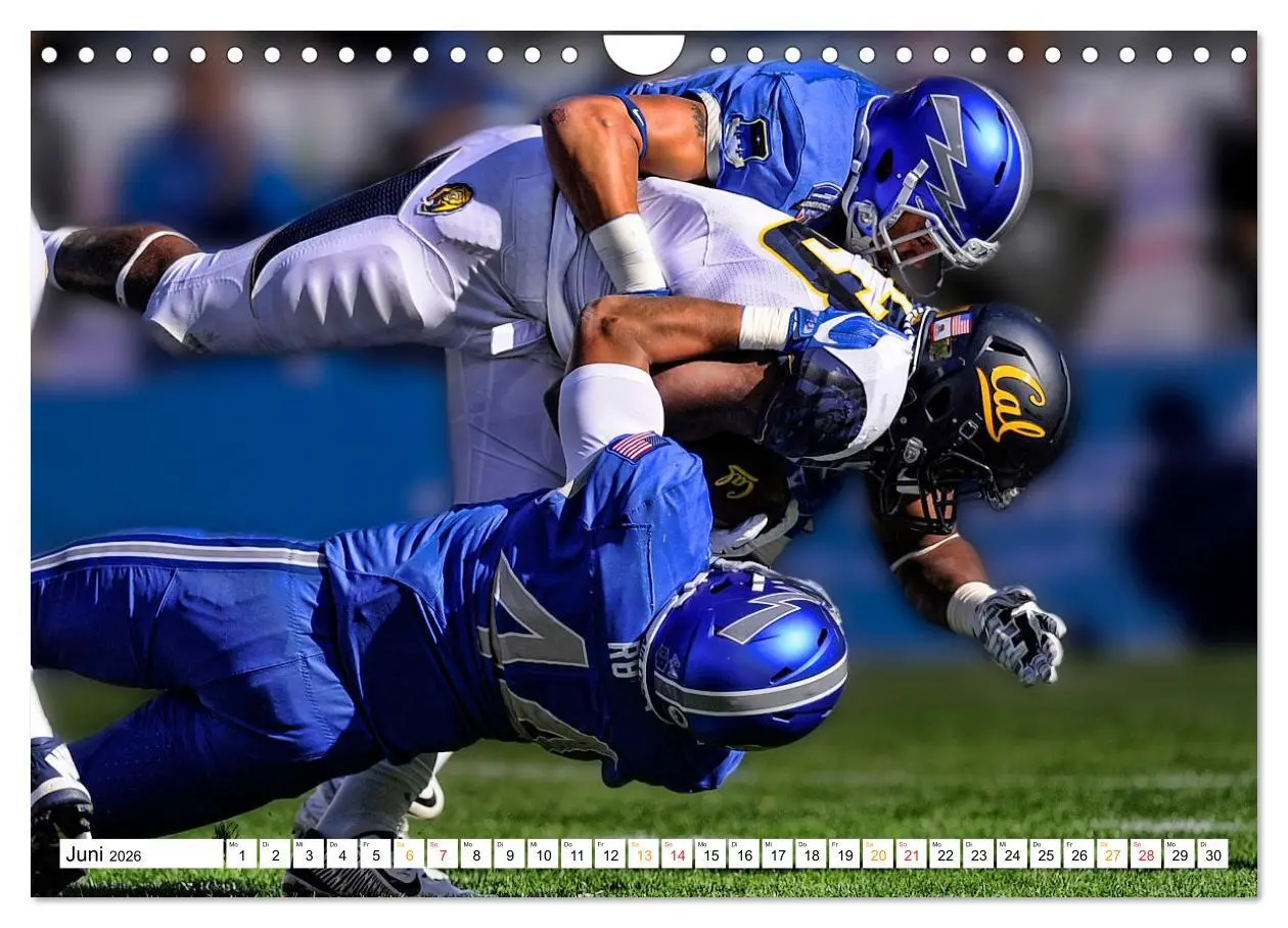 Bild: 9783457557426 | American Football - mein Sport (Wandkalender 2026 DIN A4 quer),...