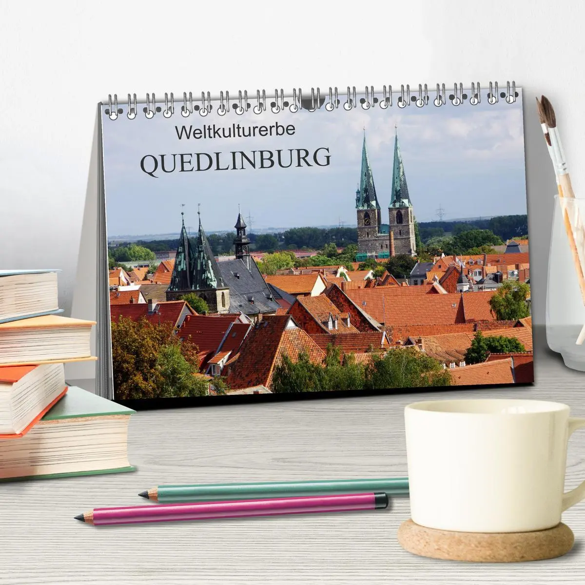 Bild: 9783457867426 | Weltkulturerbe Quedlinburg (Tischkalender 2026 DIN A5 quer),...