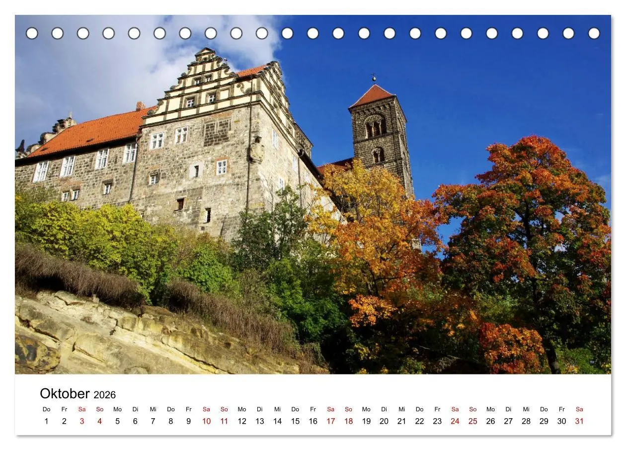 Bild: 9783457867426 | Weltkulturerbe Quedlinburg (Tischkalender 2026 DIN A5 quer),...