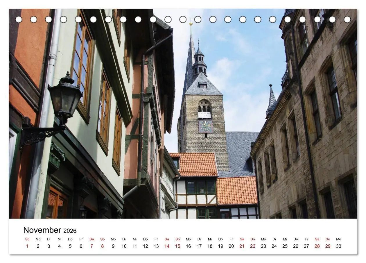 Bild: 9783457867426 | Weltkulturerbe Quedlinburg (Tischkalender 2026 DIN A5 quer),...