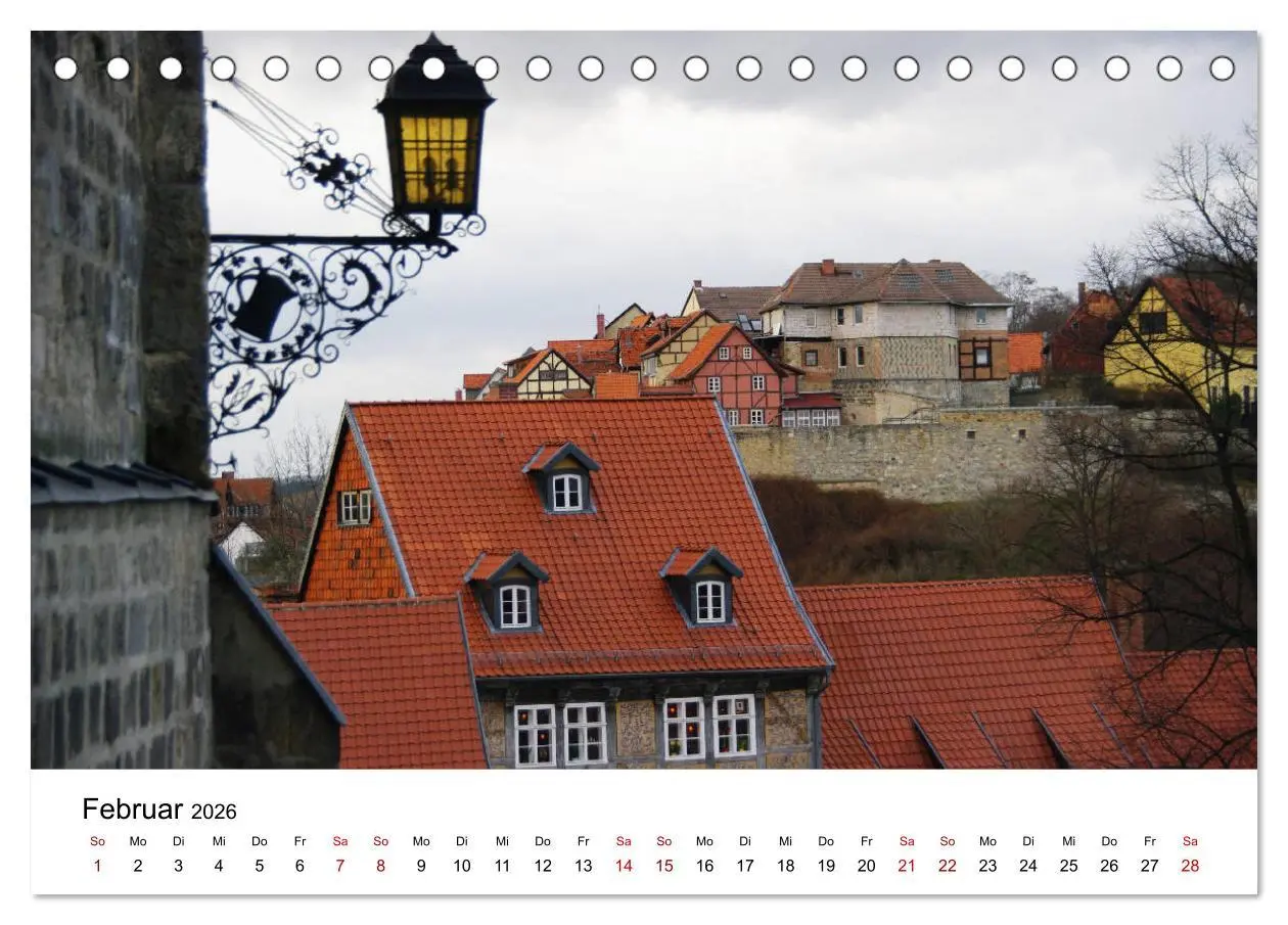 Bild: 9783457867426 | Weltkulturerbe Quedlinburg (Tischkalender 2026 DIN A5 quer),...
