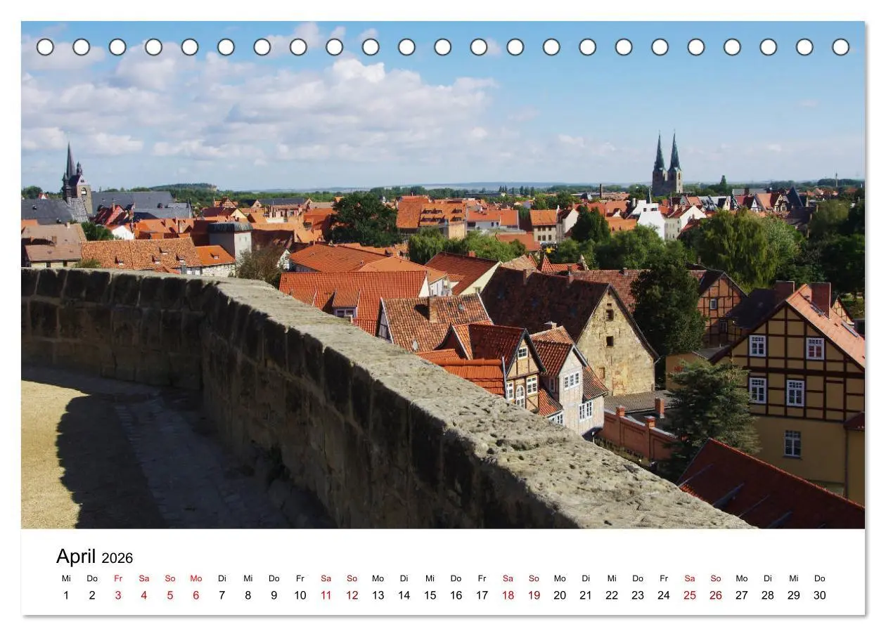 Bild: 9783457867426 | Weltkulturerbe Quedlinburg (Tischkalender 2026 DIN A5 quer),...