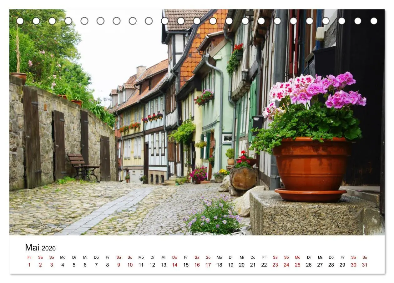 Bild: 9783457867426 | Weltkulturerbe Quedlinburg (Tischkalender 2026 DIN A5 quer),...