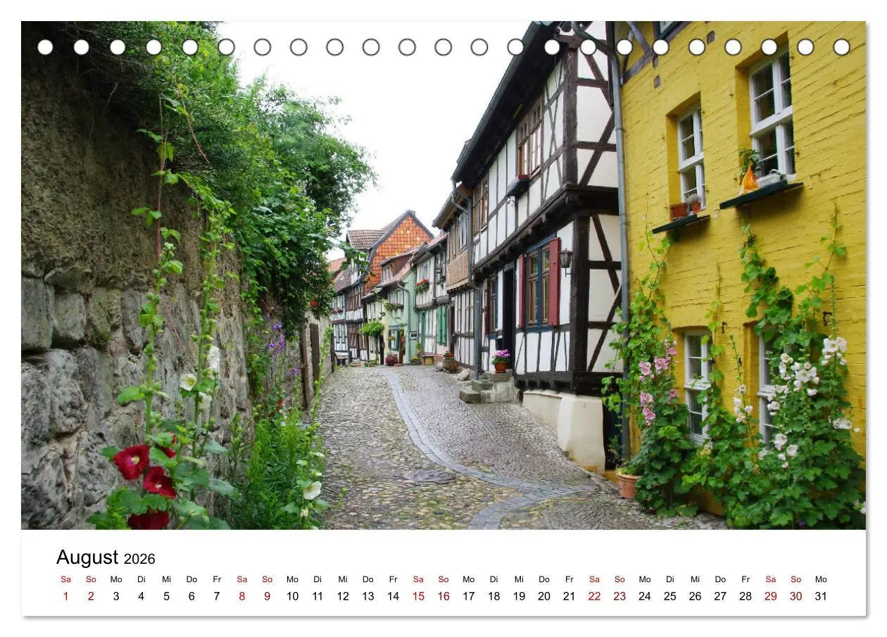 Bild: 9783457867426 | Weltkulturerbe Quedlinburg (Tischkalender 2026 DIN A5 quer),...