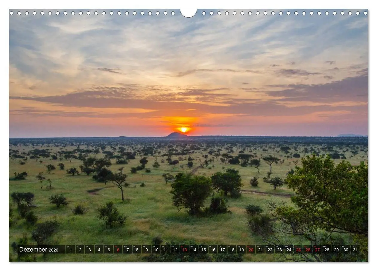 Bild: 9783516197426 | Abenteuer Tansania, Afrika (Wandkalender 2026 DIN A3 quer),...