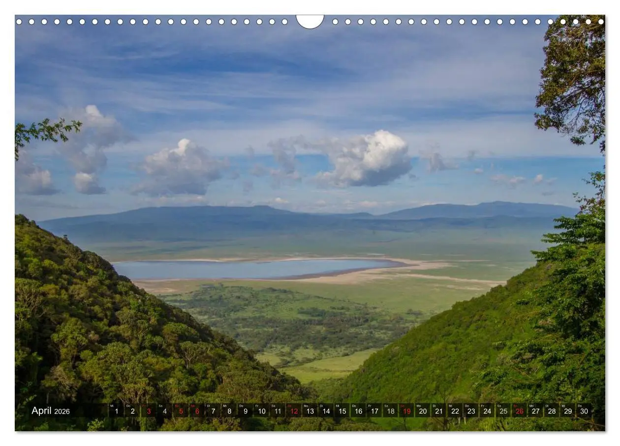 Bild: 9783516197426 | Abenteuer Tansania, Afrika (Wandkalender 2026 DIN A3 quer),...