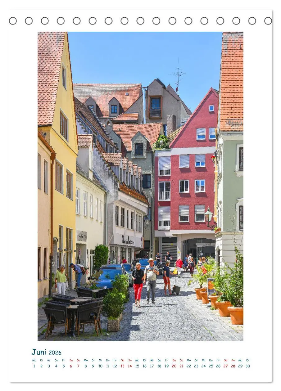 Bild: 9783516337426 | Augsburg - Gesichter einer Stadt (Tischkalender 2026 DIN A5 hoch),...