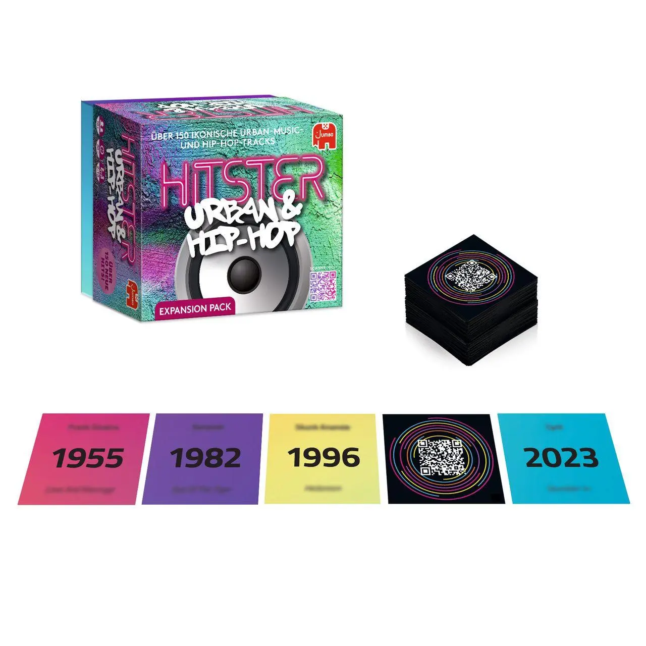 Bild: 8721017607526 | Hitster - Urban &amp; Hip-Hop | Spiel | Deutsch | 2026 | Jumbo Spiele GmbH