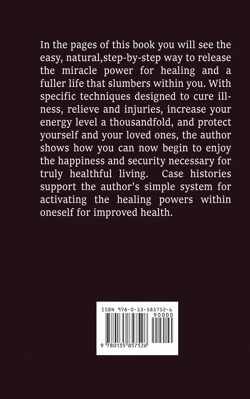 Rückseite: 9780135857526 | The Miracle of Metaphysical Healing | Evelyn M. Monahan | Buch | 1975