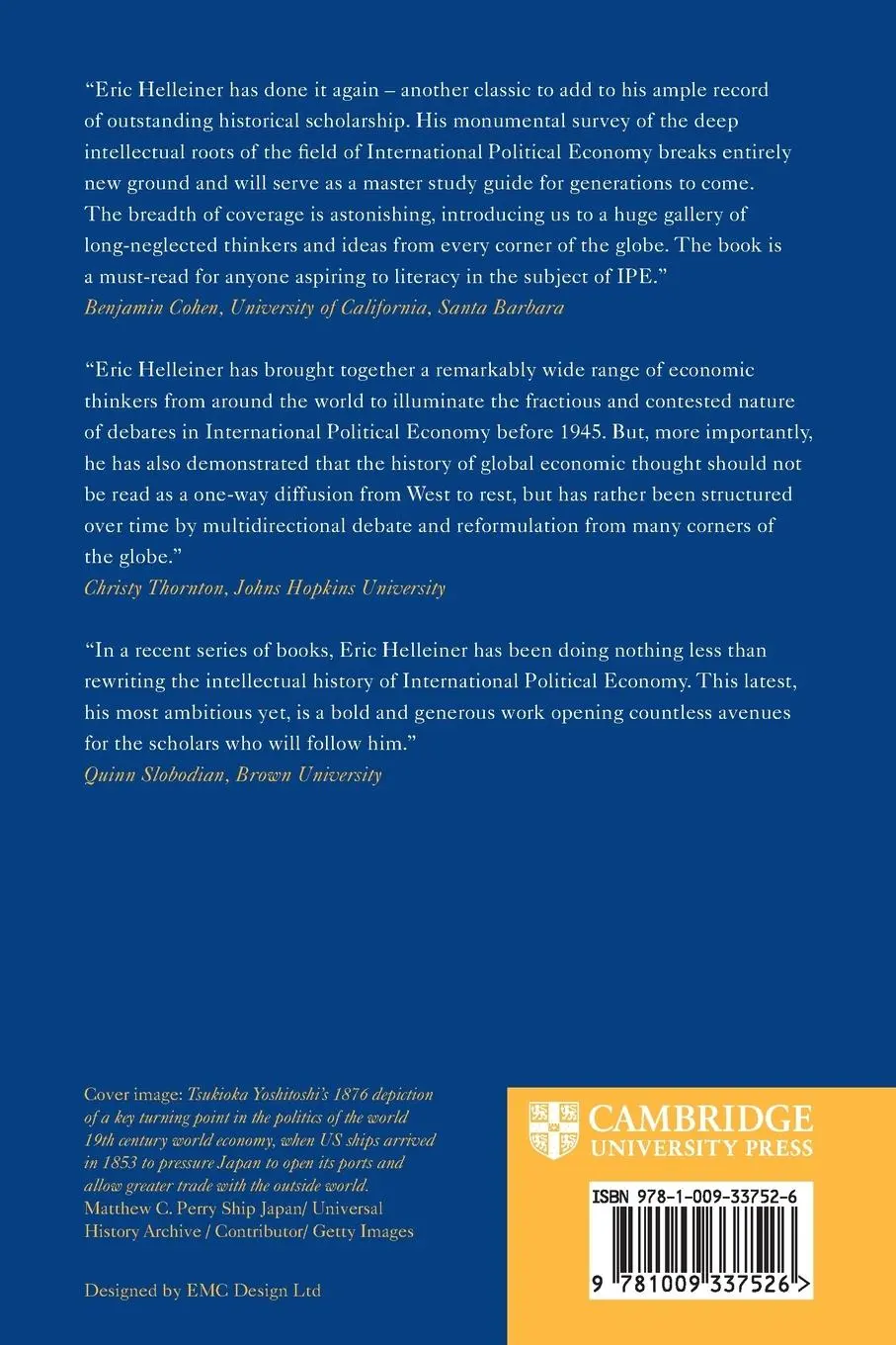 Rückseite: 9781009337526 | The Contested World Economy | Eric Helleiner | Taschenbuch | Englisch