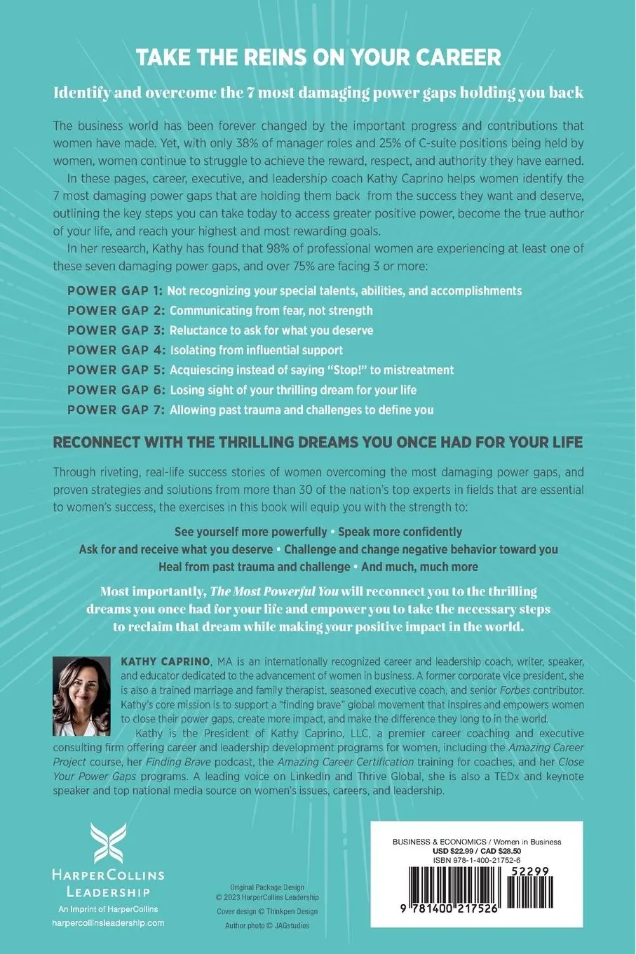 Rückseite: 9781400217526 | The Most Powerful You | 7 Bravery-Boosting Paths to Career Bliss